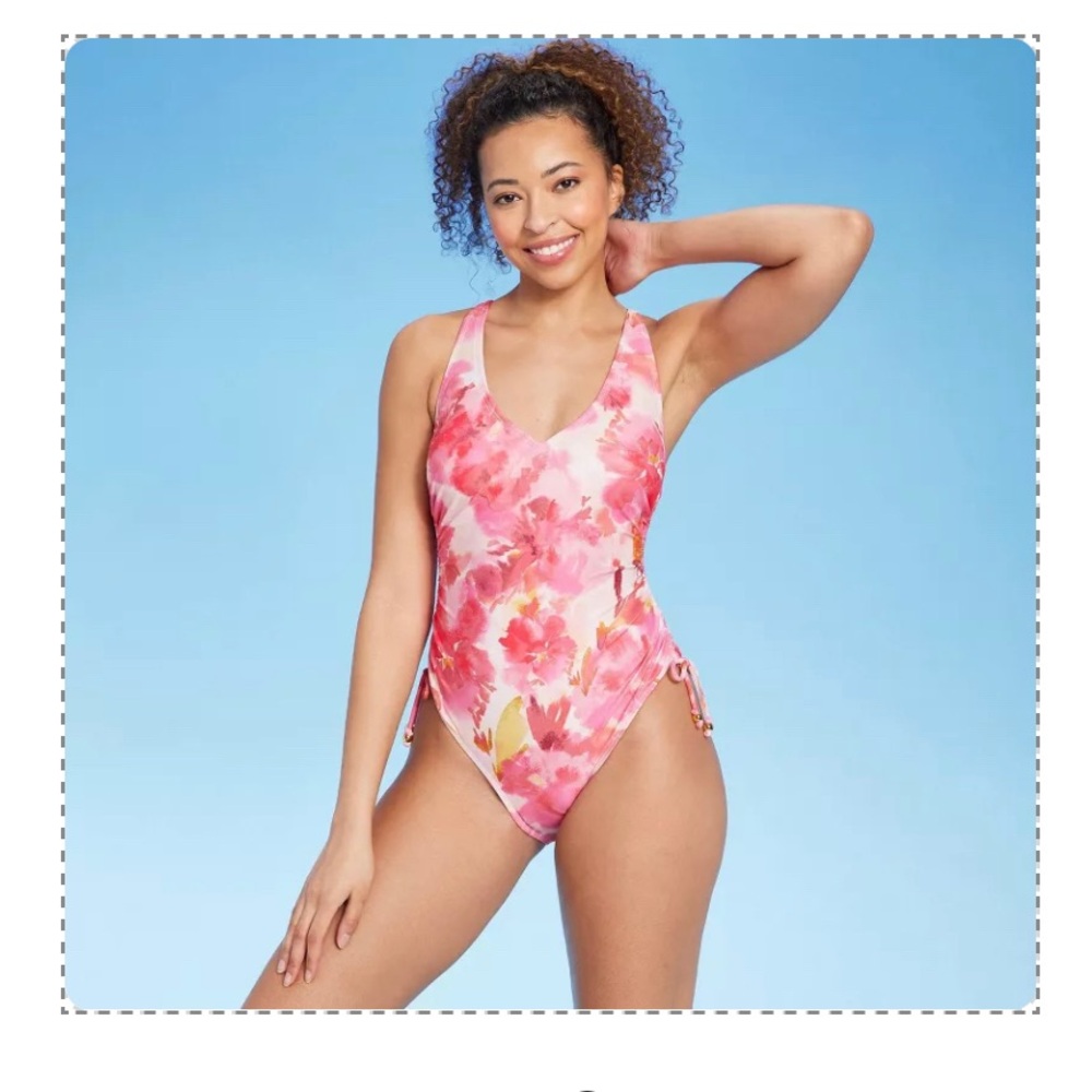 Shade & Shore Multicolor One Piece Swimsuit